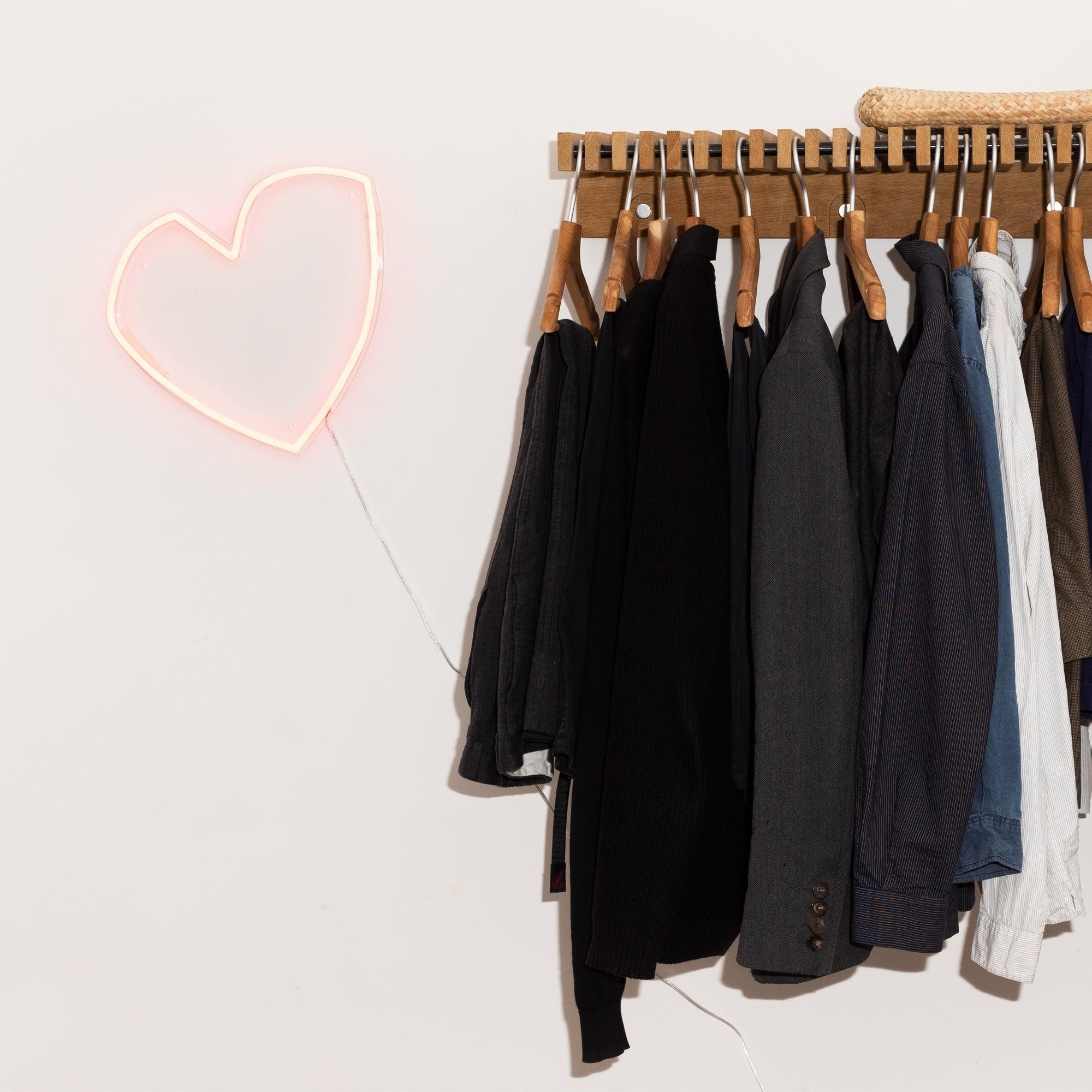 Geometric Heart, Neon Tabela - Neonbir