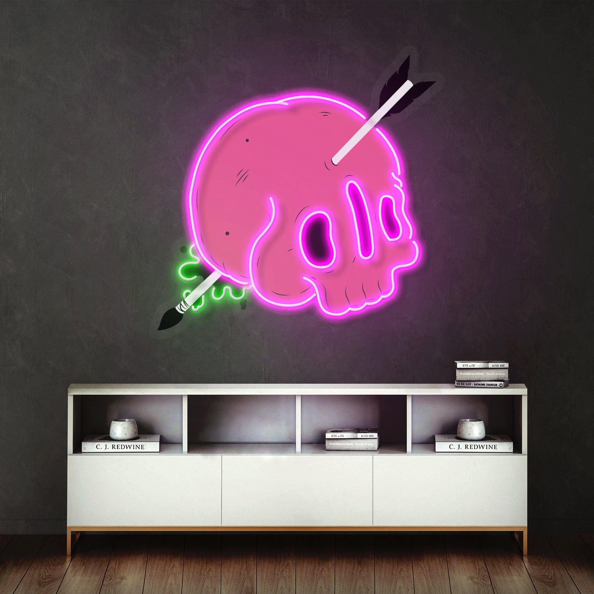 Geskulled Art Work Led Neon Sign Light - Neonbir