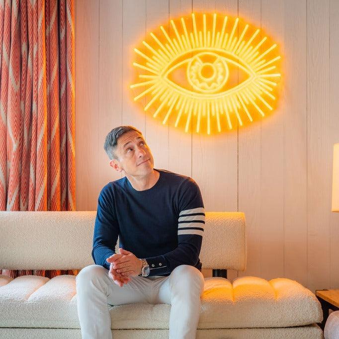 Golden Eye by Jonathan Adler, Neon Tabela - Neonbir