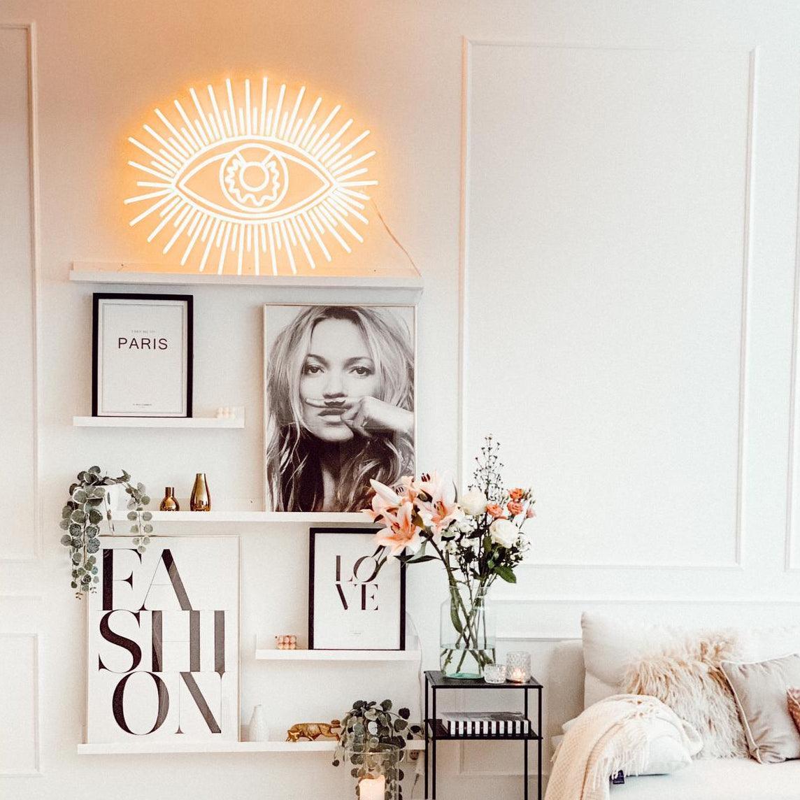 Golden Eye by Jonathan Adler, Neon Tabela - Neonbir