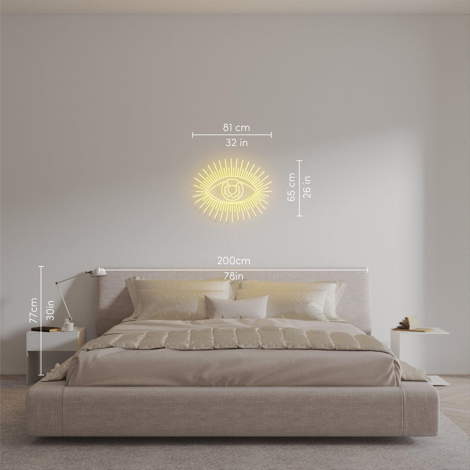 Golden Eye by Jonathan Adler, Neon Tabela - Neonbir