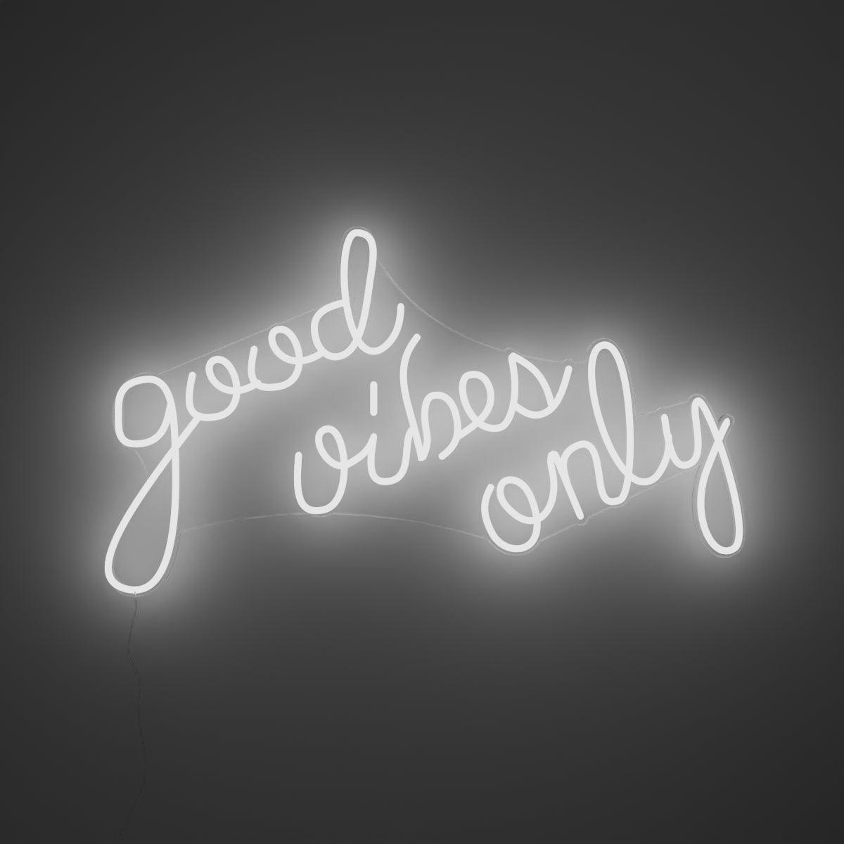 Good Vibes Only - Neon Tabela - Neonbir