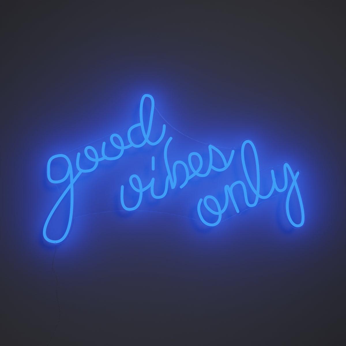 Good Vibes Only - Neon Tabela - Neonbir