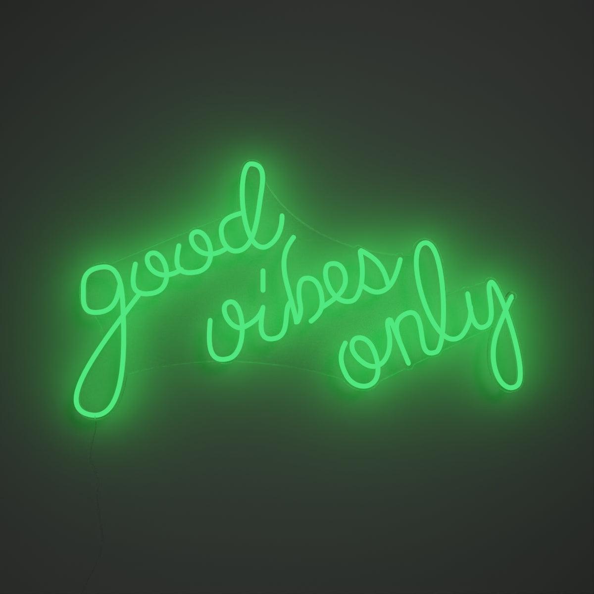 Good Vibes Only - Neon Tabela - Neonbir