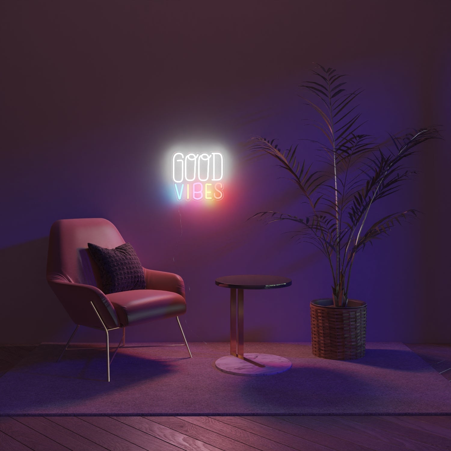 Good Vibes by Joanna Behar - Neon Tabela - Neonbir