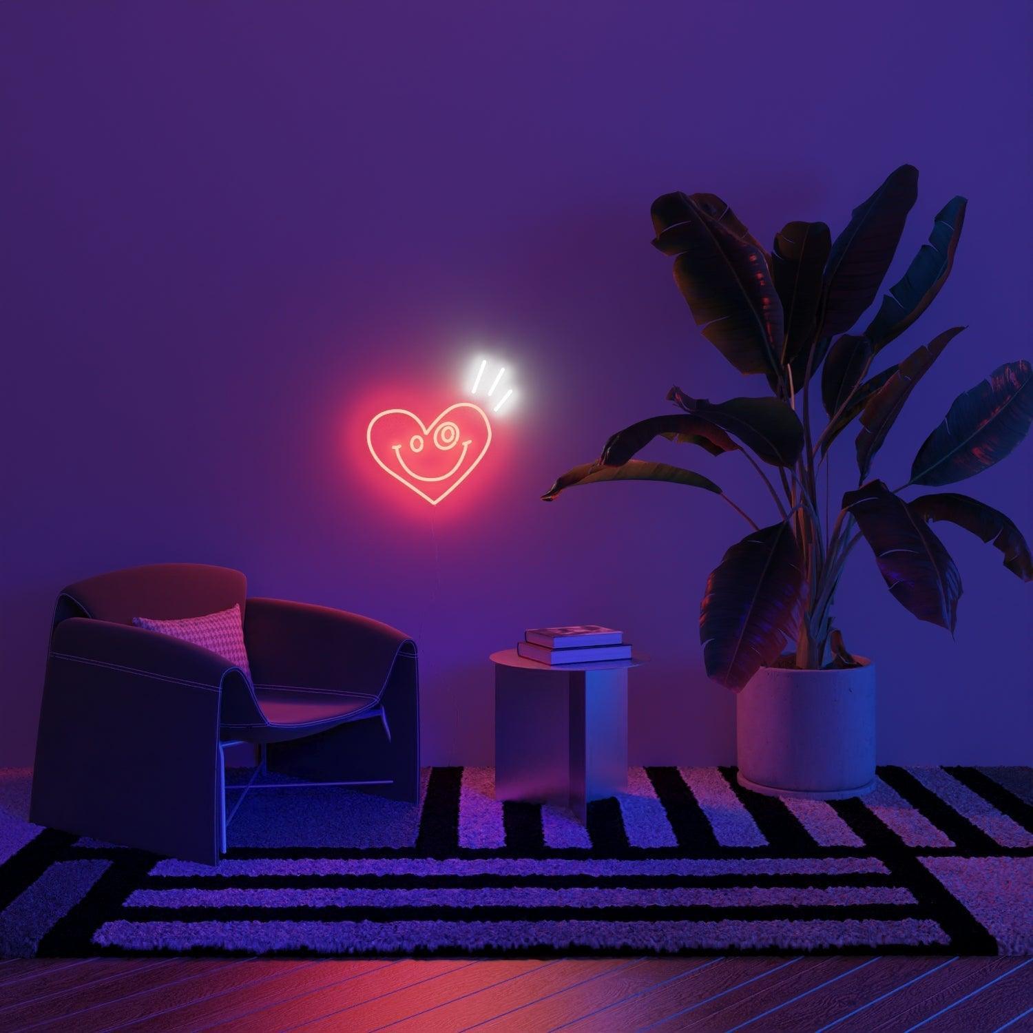 Heart by Smiley World x André Saraiva - Neon Tabela - Neonbir