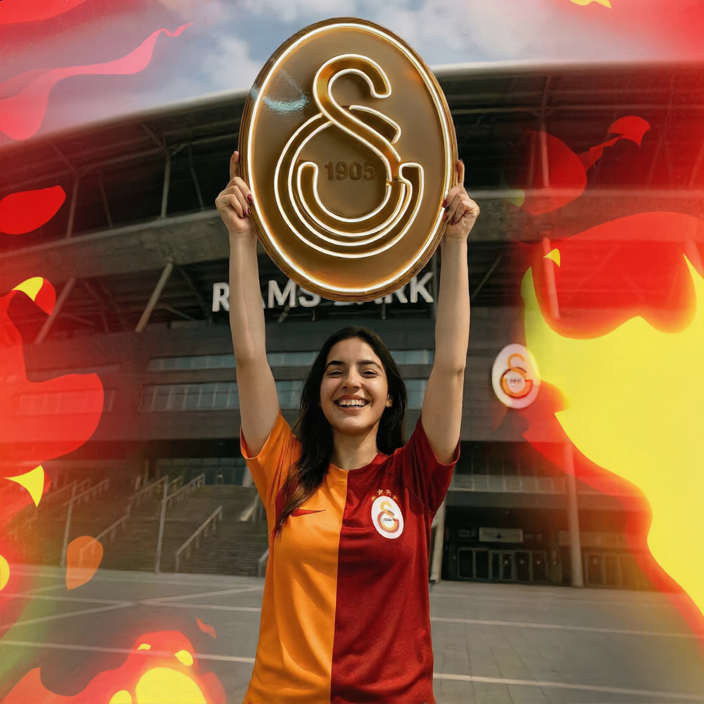 Galatasaray Premium Gold Taraftar Dekoru