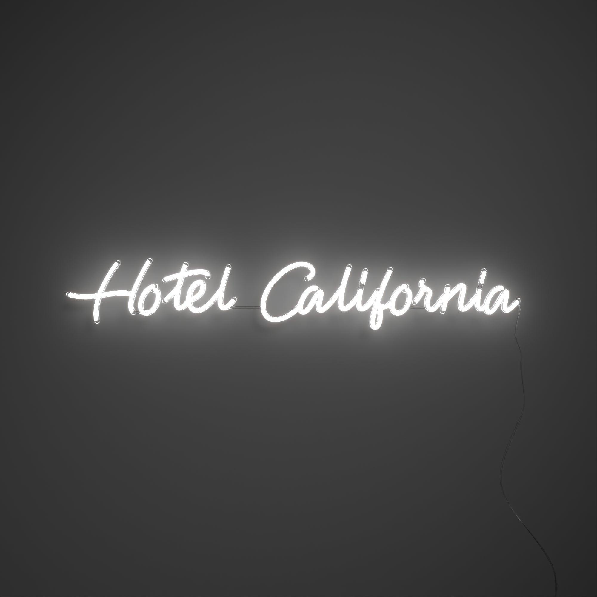 Hotel California - Neon Tabela - Neonbir