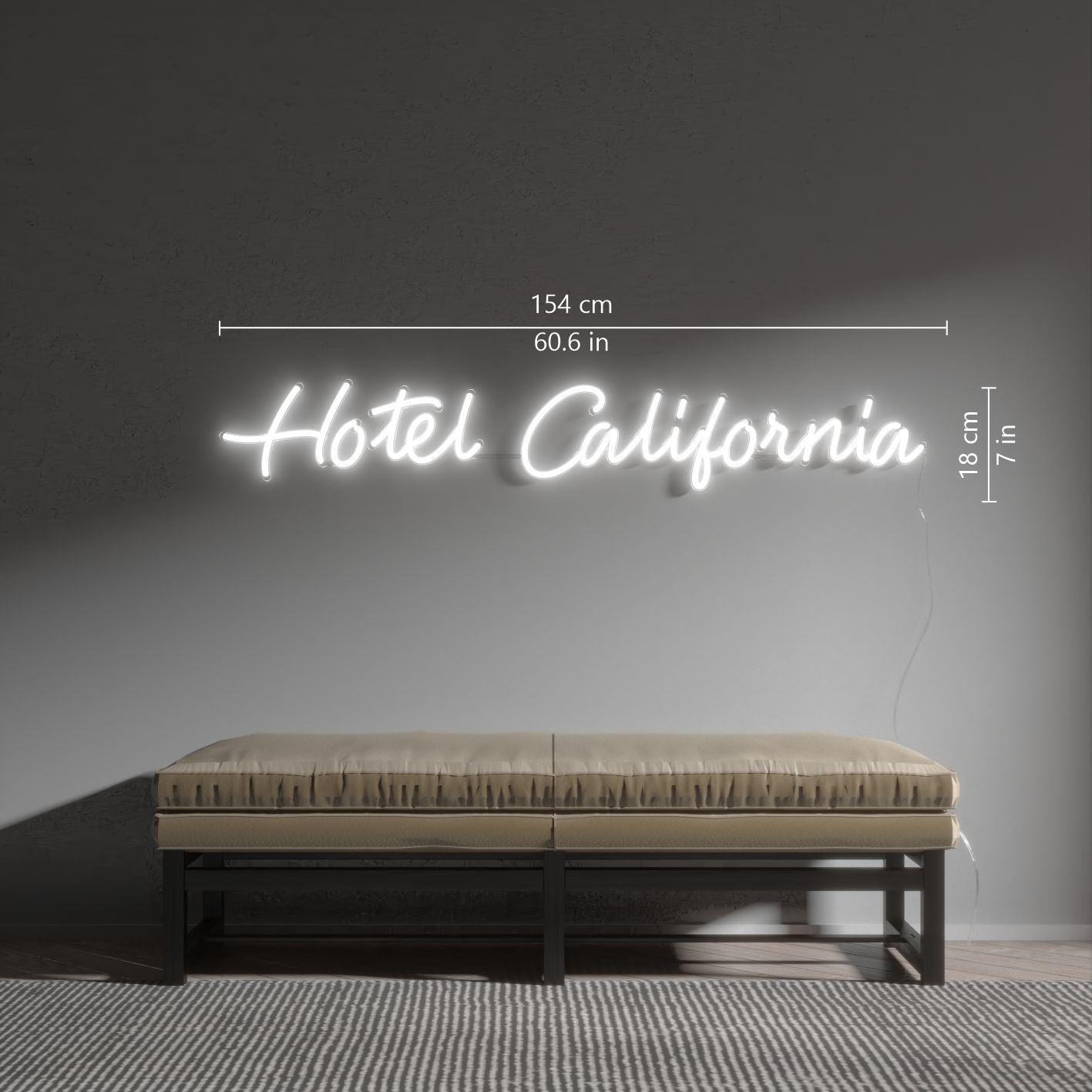 Hotel California - Neon Tabela - Neonbir