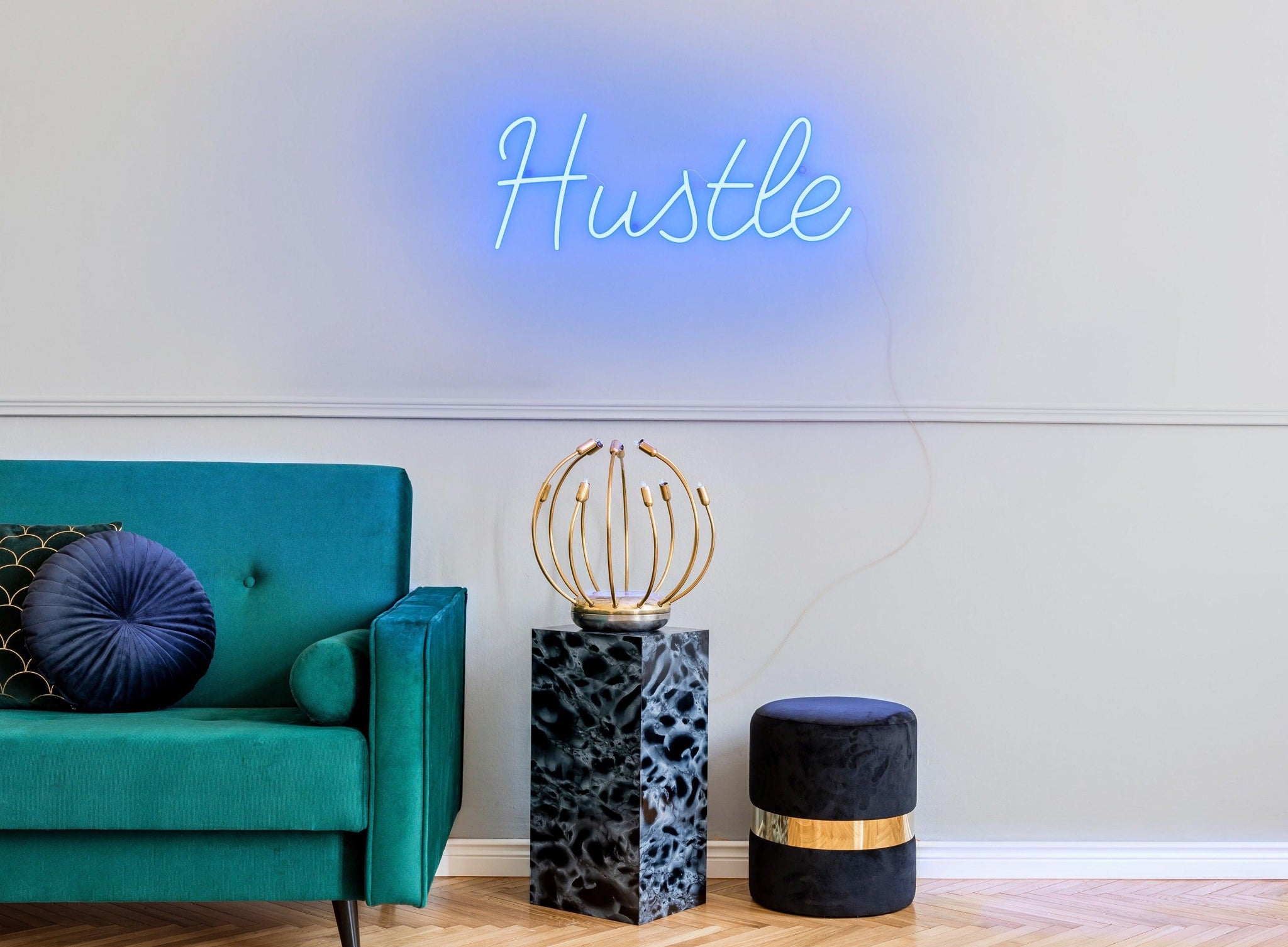 Hustle - Neon Tabela - Neonbir