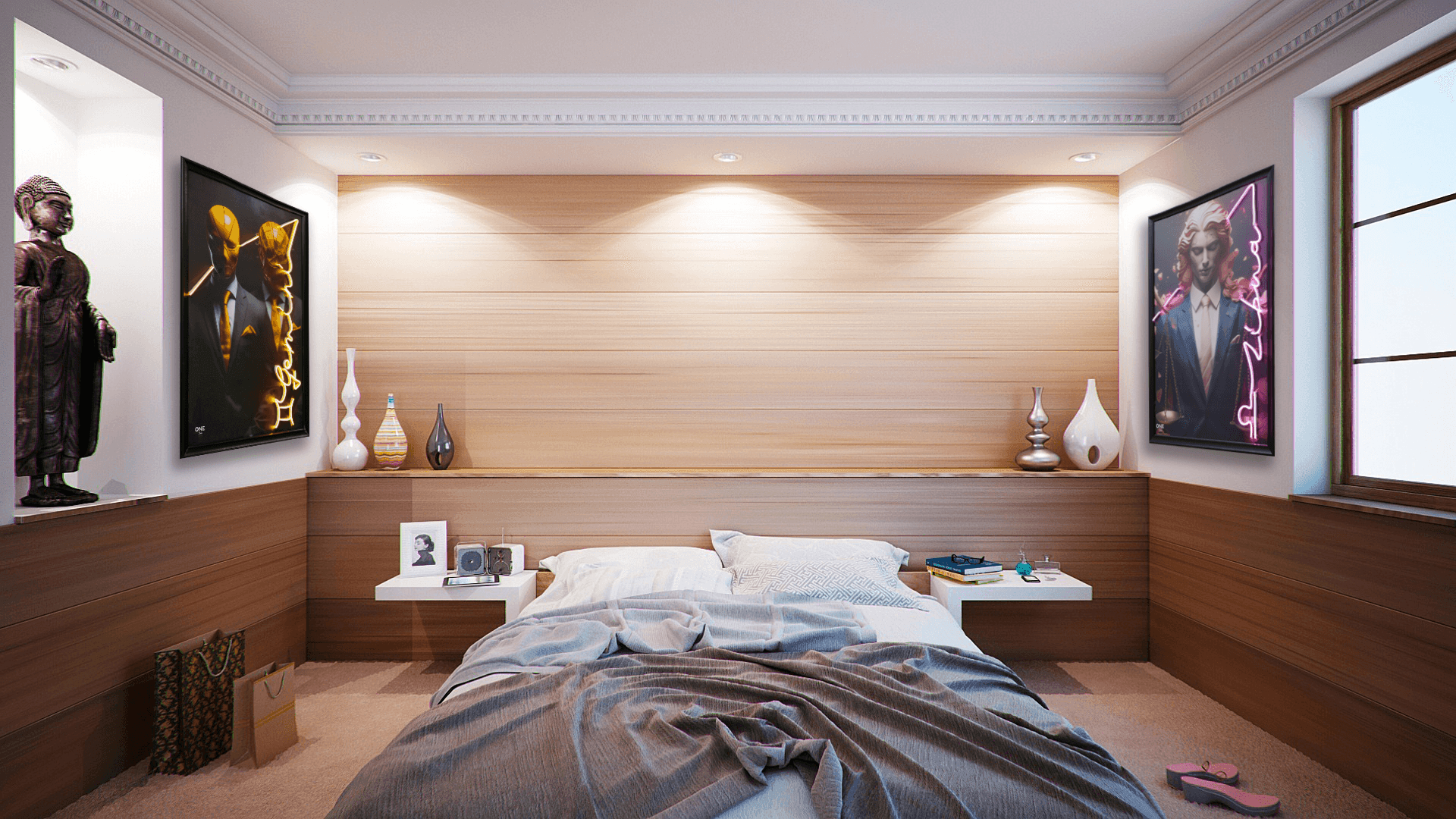 İkizler Burçu Neon Tablo - Neonbir