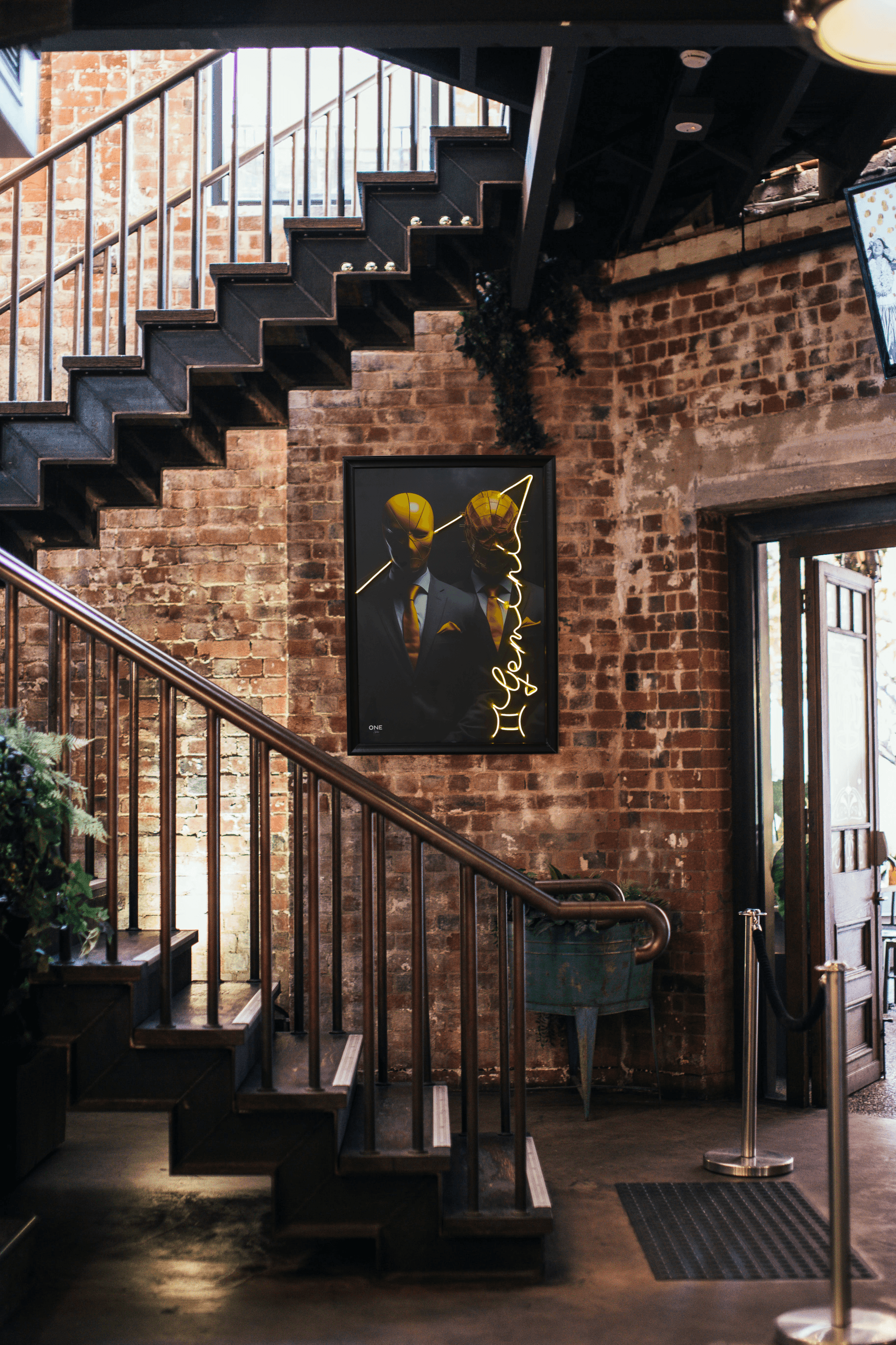 İkizler Burçu Neon Tablo - Neonbir