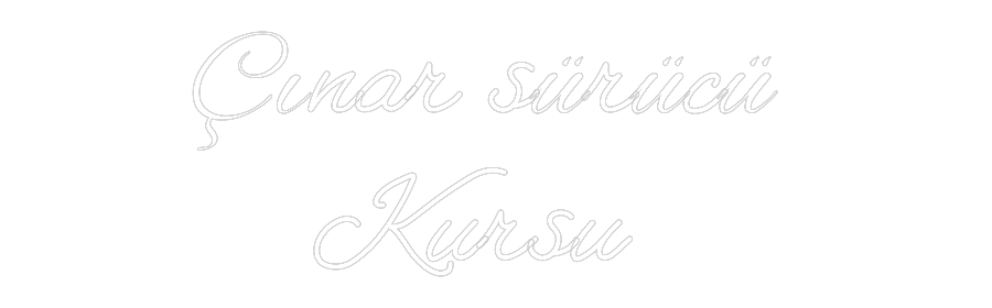 Özel Tasarım : Çınar sürücü ...