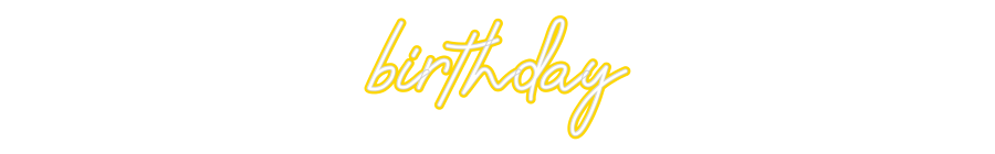 Özel Tasarım : birthday