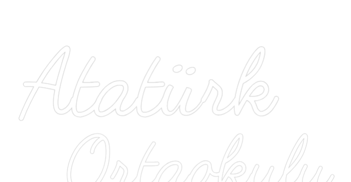 Özel Tasarım : 
Atatürk
Or...