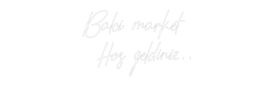 Özel Tasarım : Balci market ...