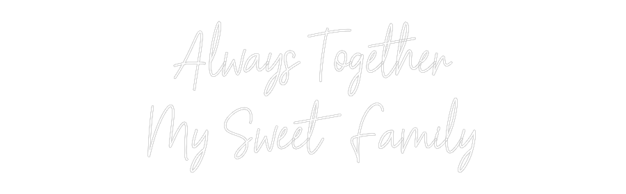 Özel Tasarım : Always Togeth...