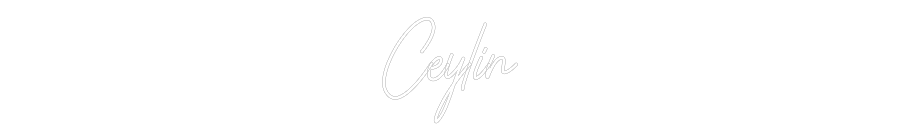 Özel Tasarım : Ceylin