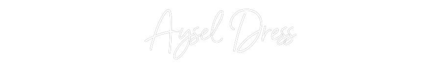 Özel Tasarım : Aysel Dress