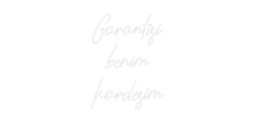 Özel Tasarım : Garantisi 
b...