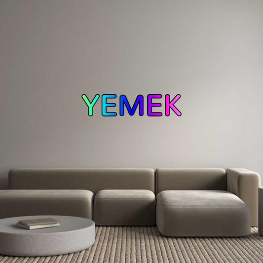 Özel Tasarım : YEMEK