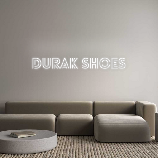 Özel Tasarım : DURAK SHOES
