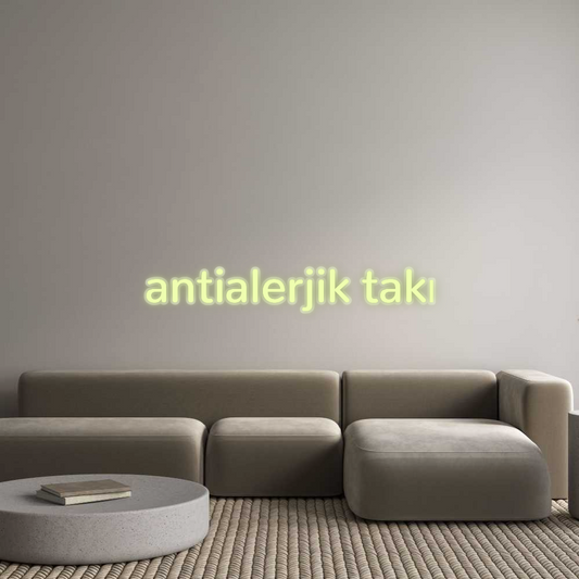 Özel Tasarım : antialerjik t...