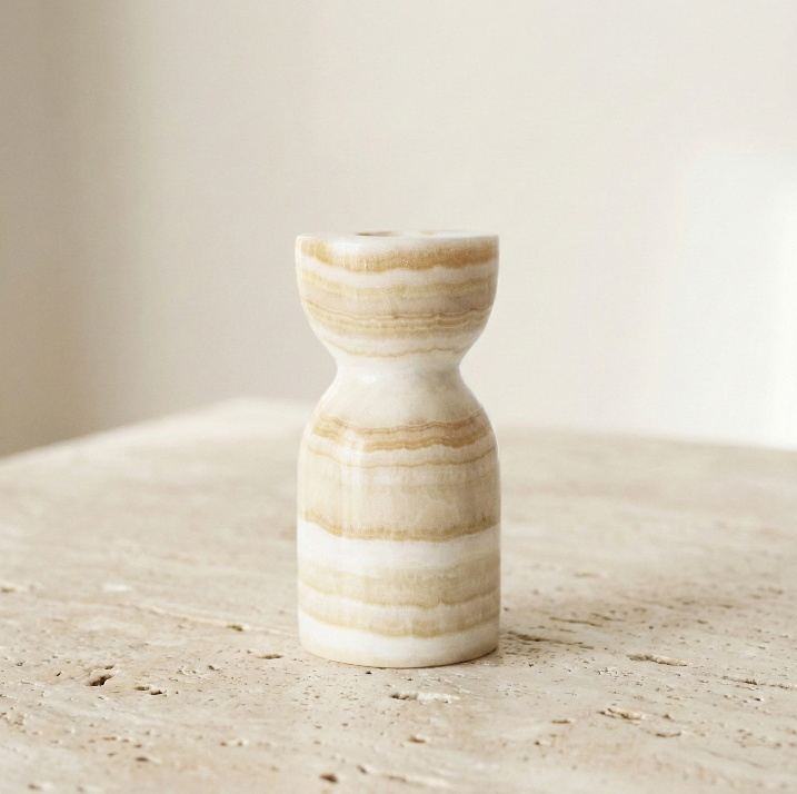 Petra Onyx Şamdan (2'li Set)