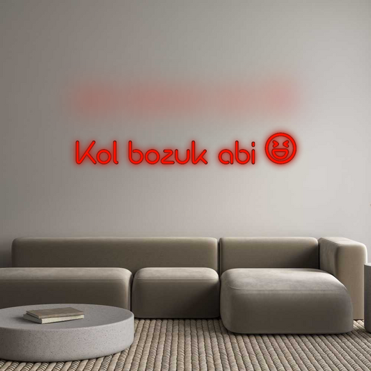 Özel Tasarım : Kol bozuk abi 