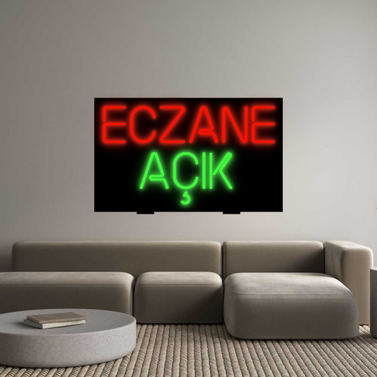 Özel Tasarım : ECZANE
 AÇIK