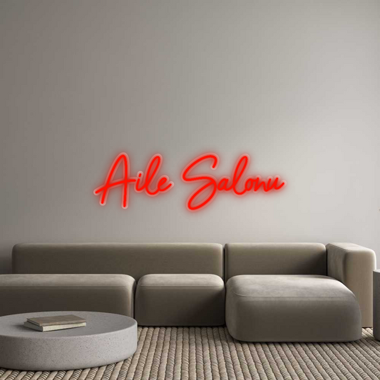 Özel Tasarım : Aile Salonu