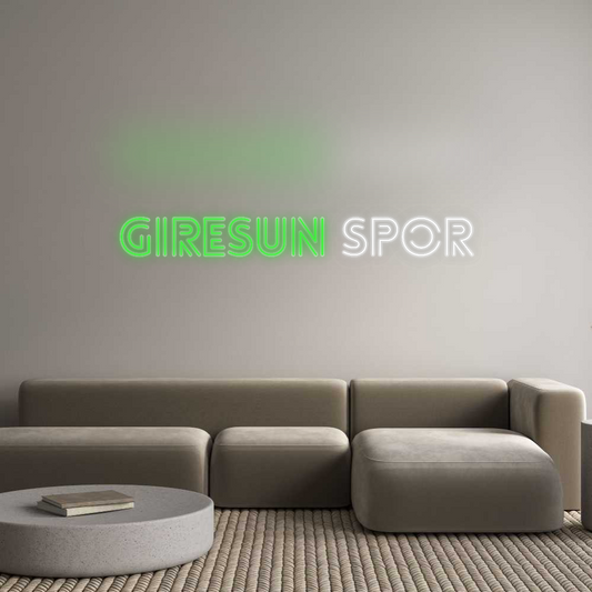 Özel Tasarım : Giresun Spor