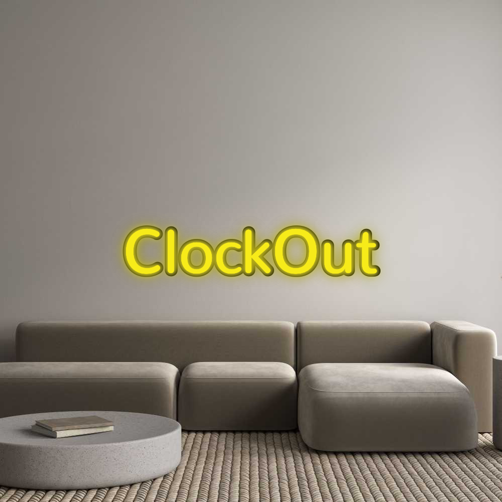 Özel Tasarım : ClockOut