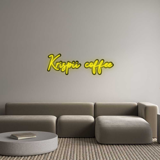 Özel Tasarım : Krispii coffee