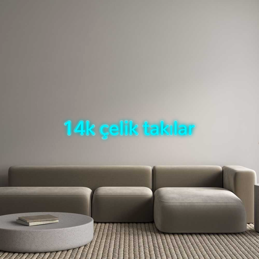 Özel Tasarım : 14k çelik tak...