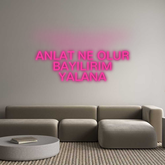 Özel Tasarım : ANLAT NE OLUR...