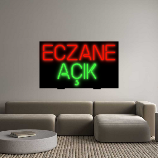 Özel Tasarım : ECZANE
 AÇIK