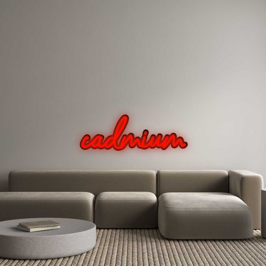 Özel Tasarım : cadmium