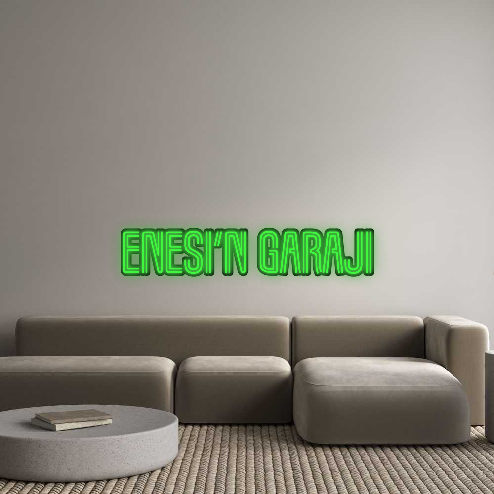 Özel Tasarım : Enesi’n garajı