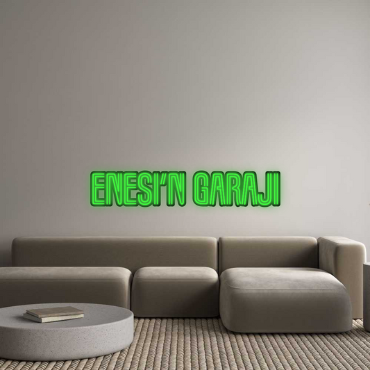 Özel Tasarım : Enesi’n garajı