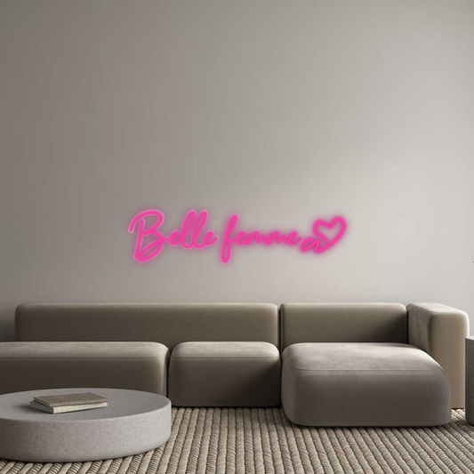 Özel Tasarım : Belle femme