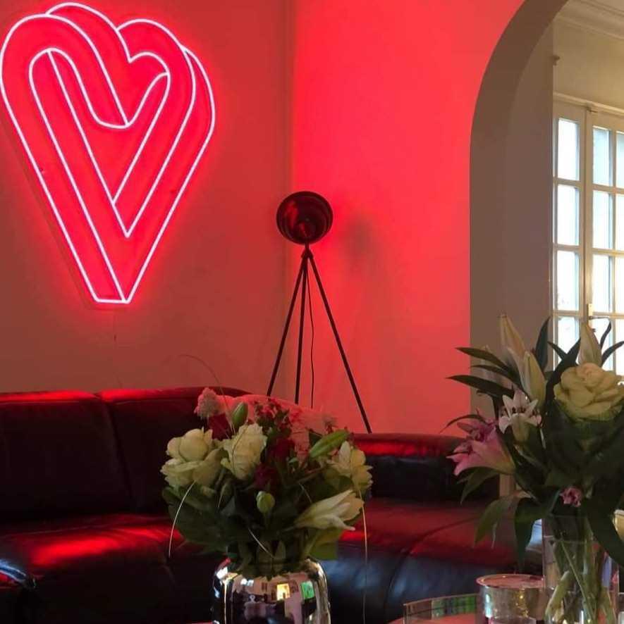 Infinity Heart - Neon Tabela - Neonbir