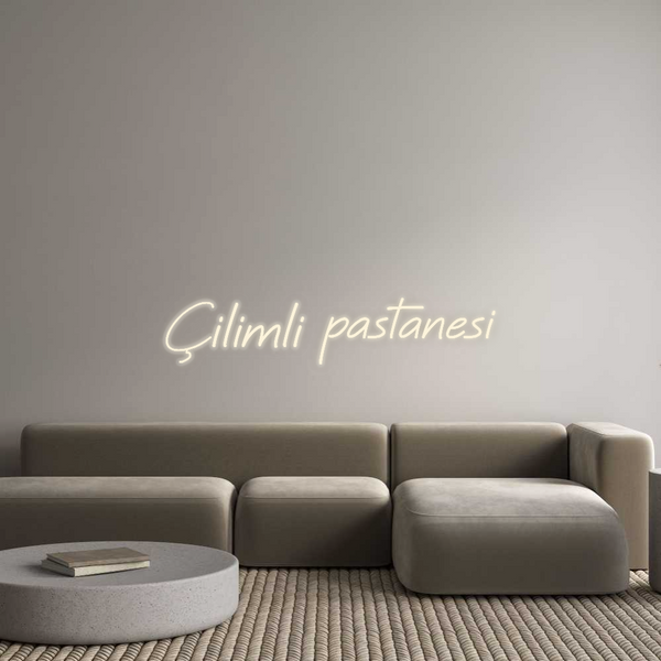 Özel Tasarım : Çilimli pastane...