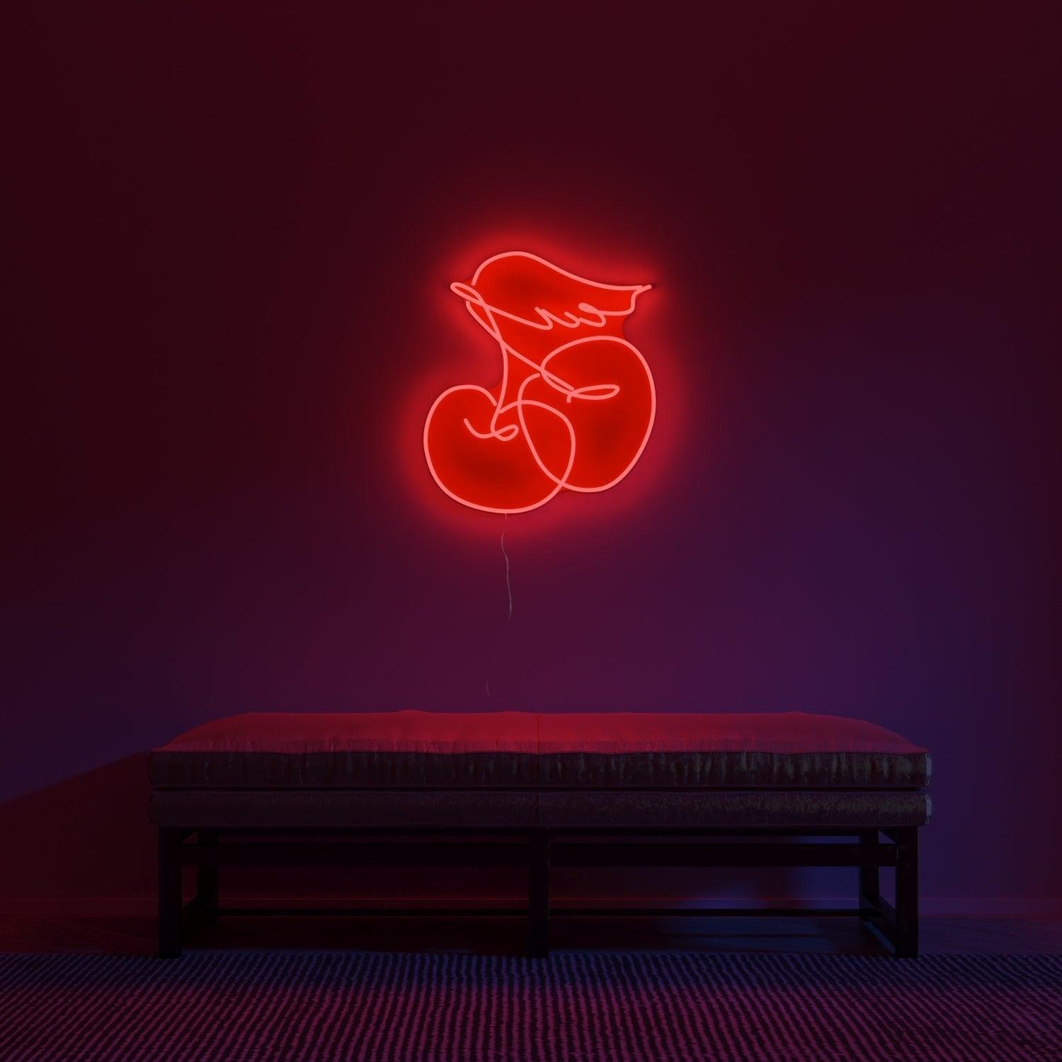 Crazy Cherry by Girl Knew York - Neon Tabela - Neonbir