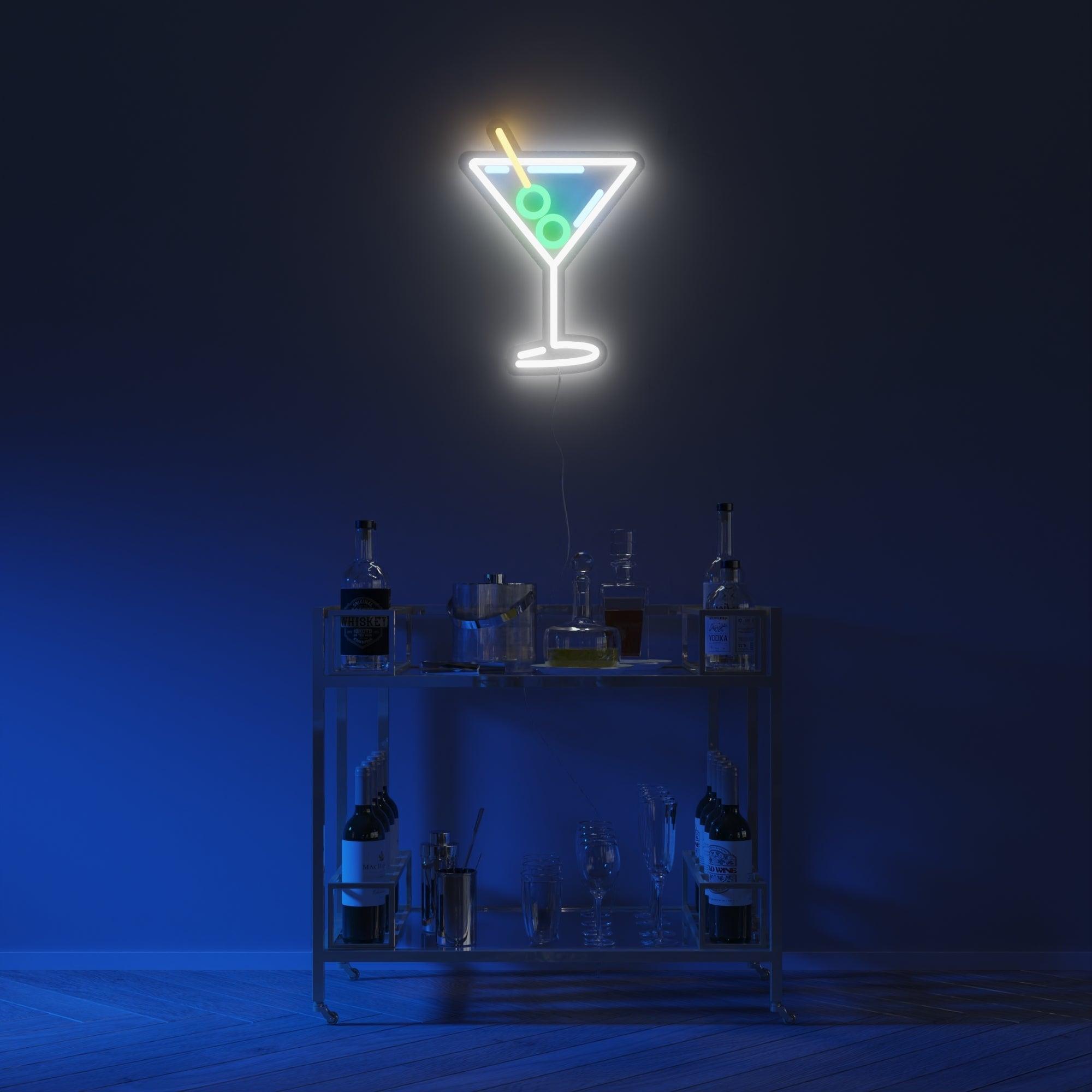 Dirty Martini - Neon Tabela - Neonbir