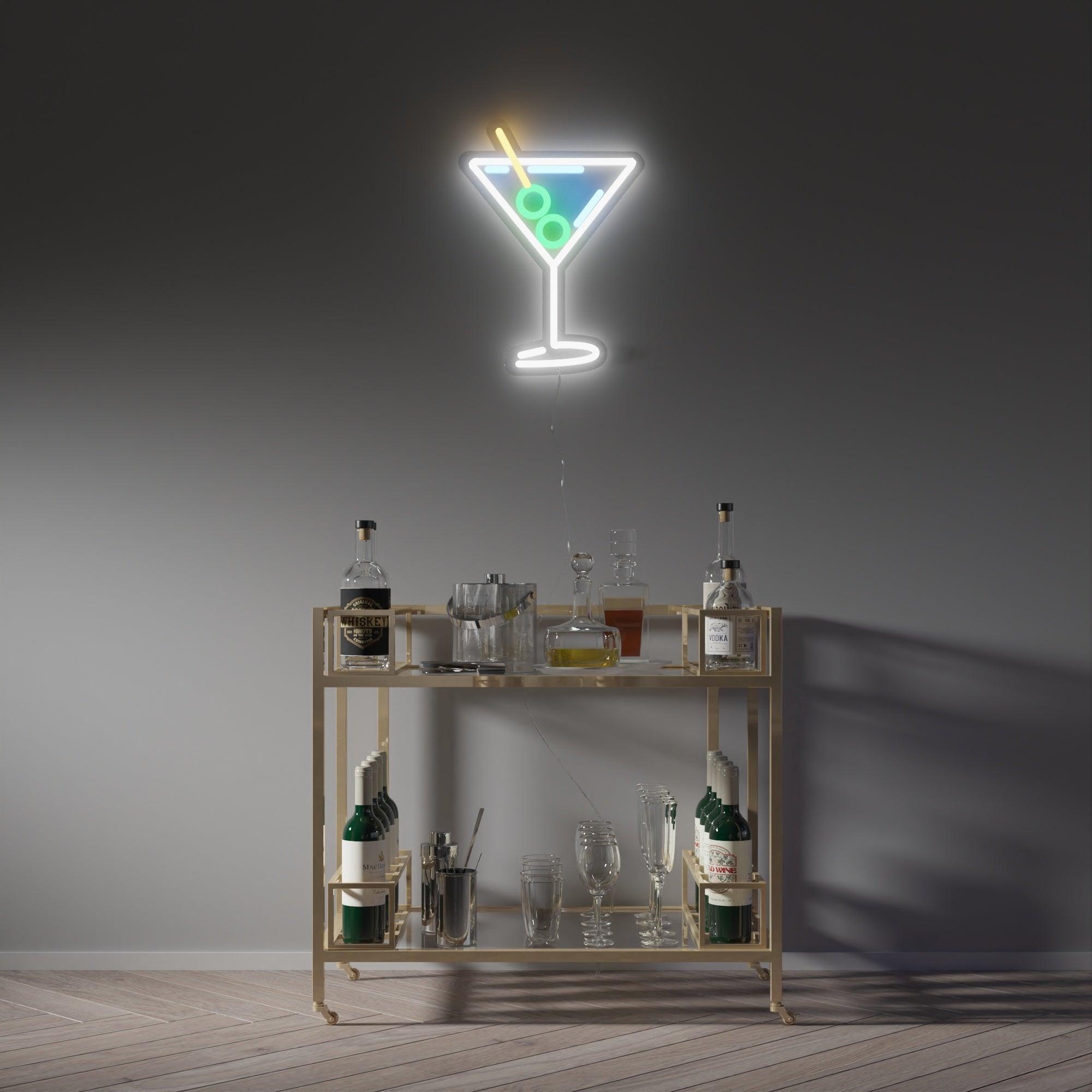 Dirty Martini - Neon Tabela - Neonbir