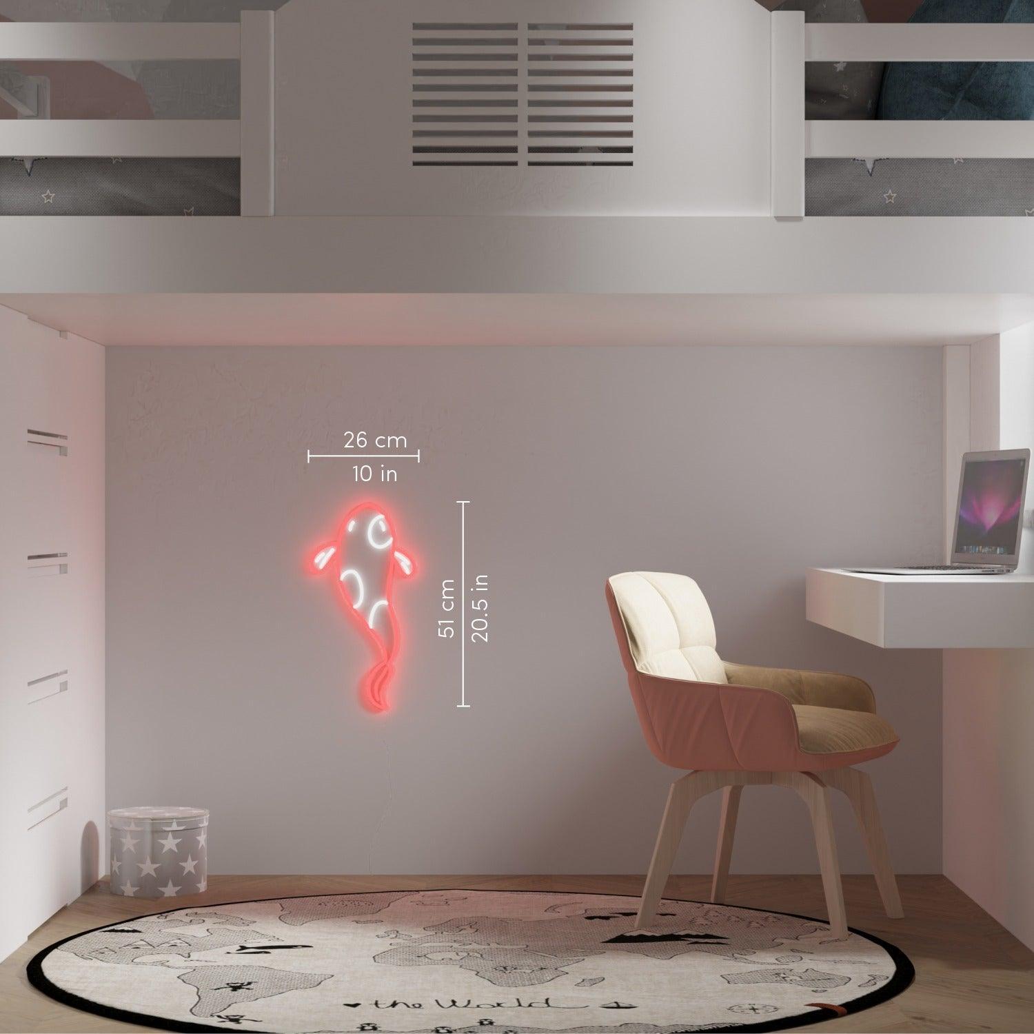 Koi Fish - Neon Tabela - Neonbir