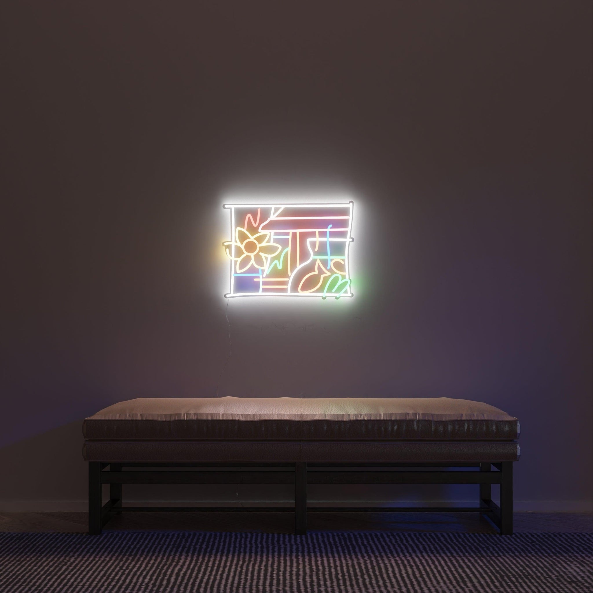 Composition by Tom Wesselmann, Neon Tabela - Neonbir