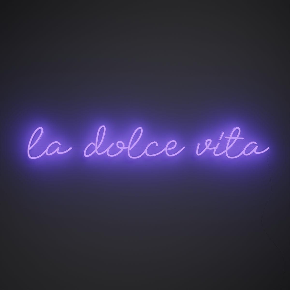 La dolce vita - Neon Tabela - Neonbir