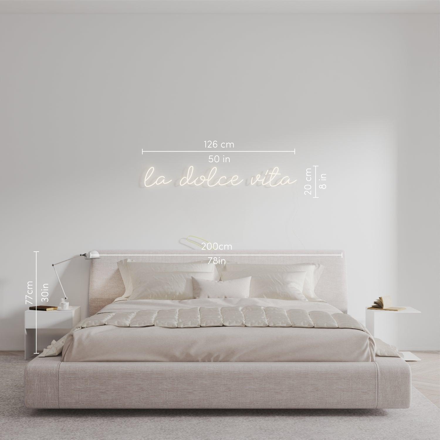 La dolce vita - Neon Tabela - Neonbir
